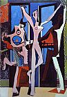 Pablo Picasso Famous Paintings - Three Dancers